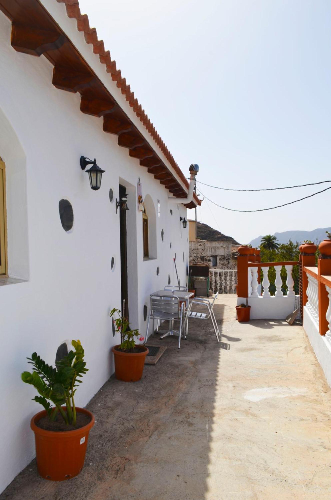 Casa Sendero De Taidia Villa San Bartolome Bagian luar foto